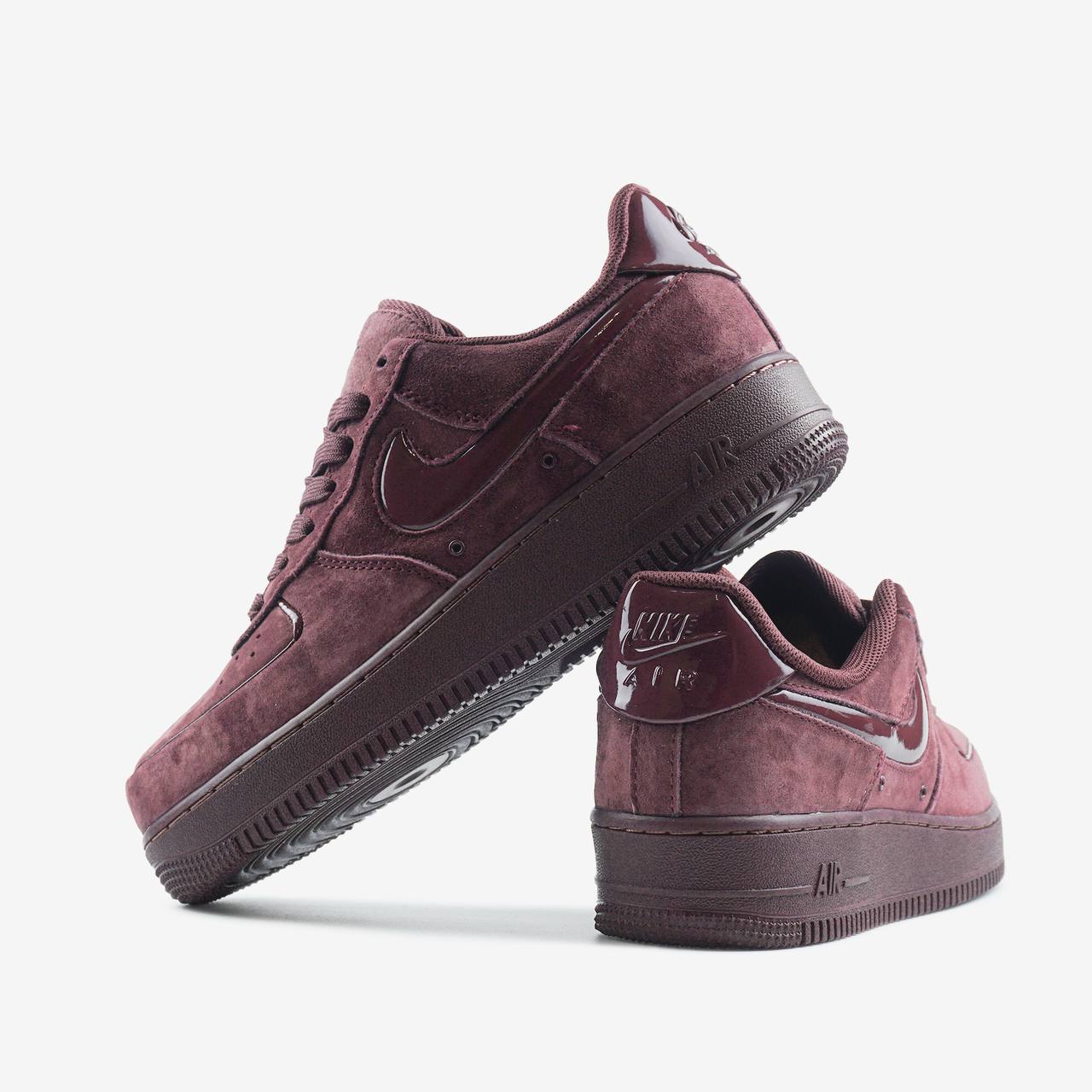 NIKE AIR FORCE 1 LOW ’07 “BURGUNDY CRUSH”
