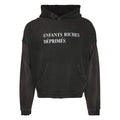 ENFANTS RICHES DEPRIMES CLASSIC LOGO HOODIE IN BLACK