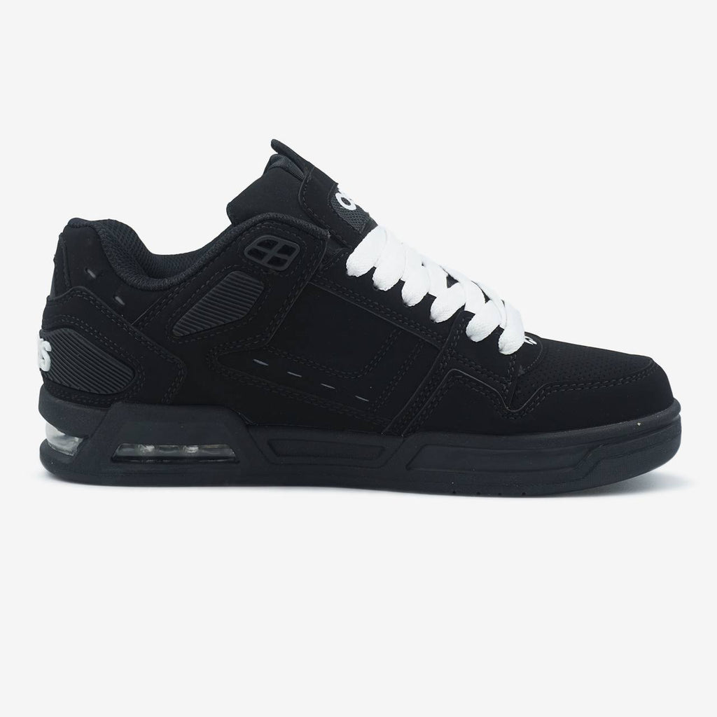 OSIRIS PERIL BLACK WHITE LACES