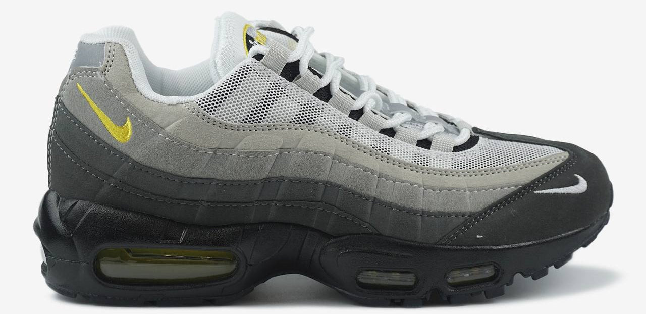 NIKE AIR MAX 95 OG GREY WHITE YELLOW