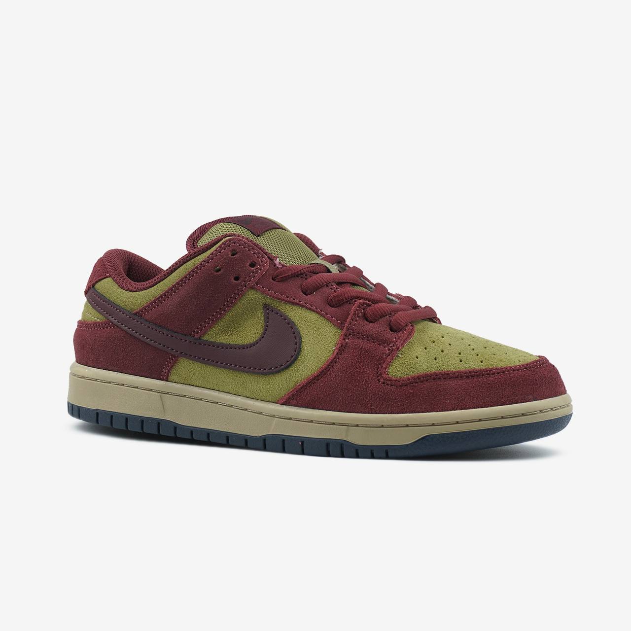 NIKE SB DUNK LOW DARK TEAM RED OLIVE