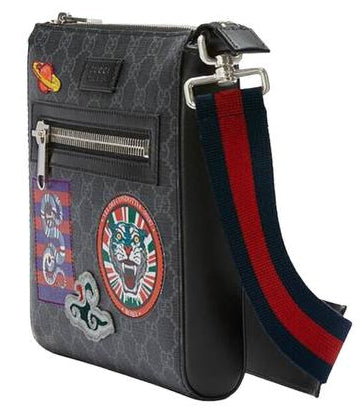 GUCCI X SUPREME NIGHT COURRIER MESSENGER BAG