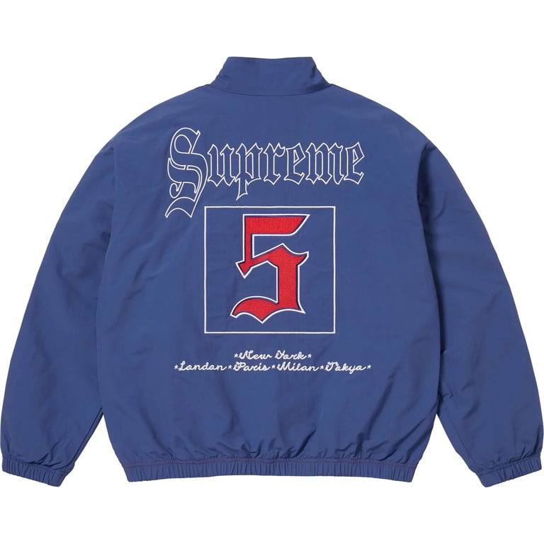 SUPREME OLD ENGLISH TRACK JACKET