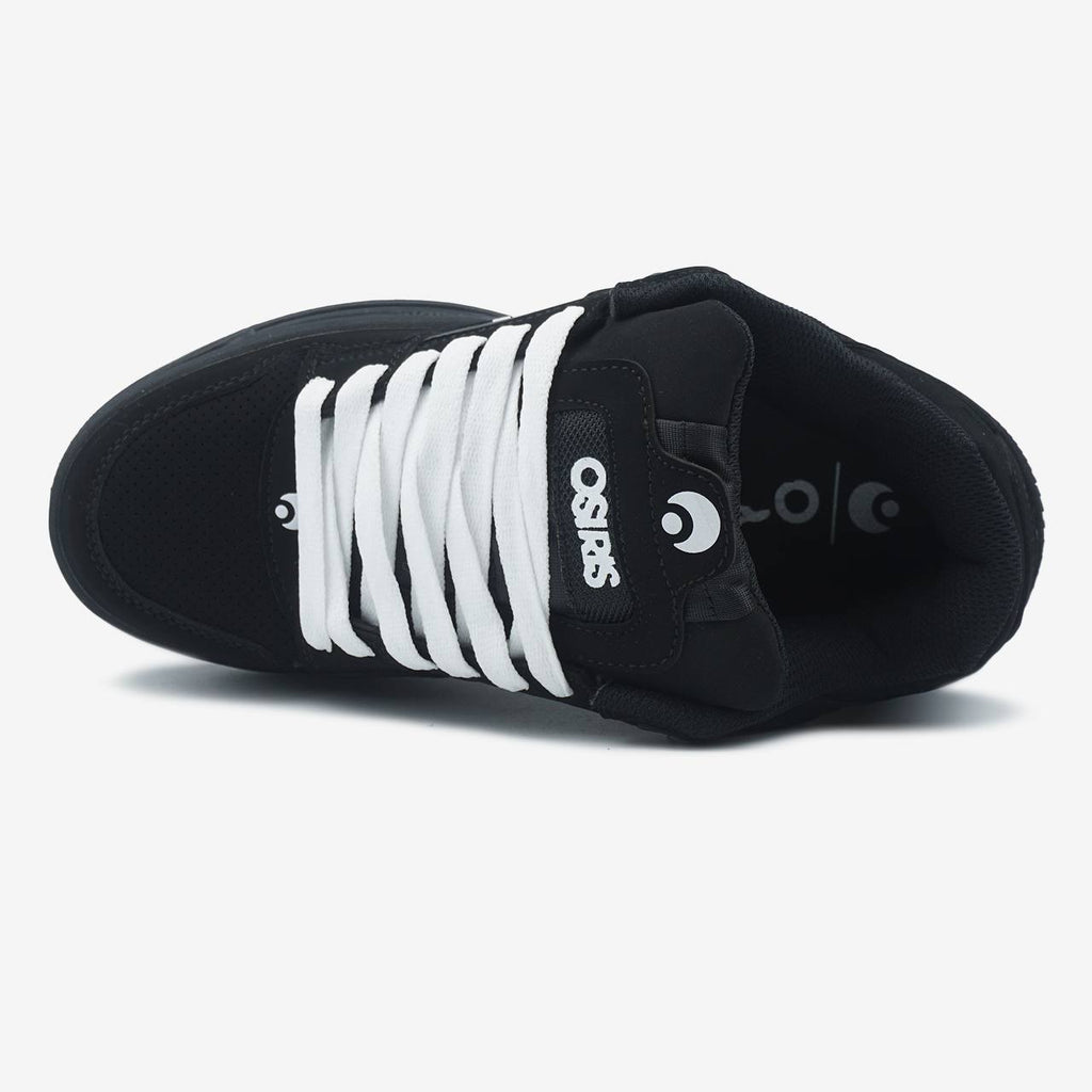 OSIRIS PERIL BLACK WHITE LACES