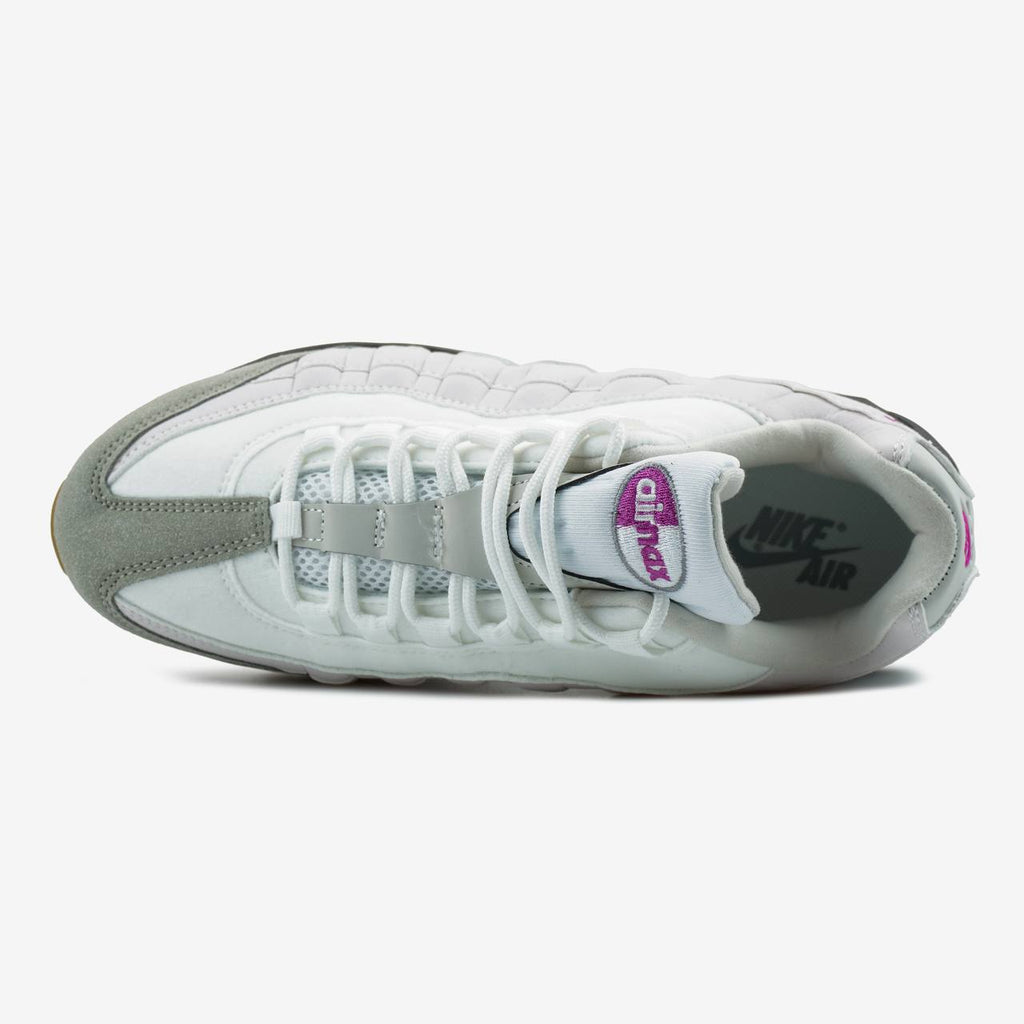 NIKE AIR MAX 95 WHITE GREY BLACK GUM