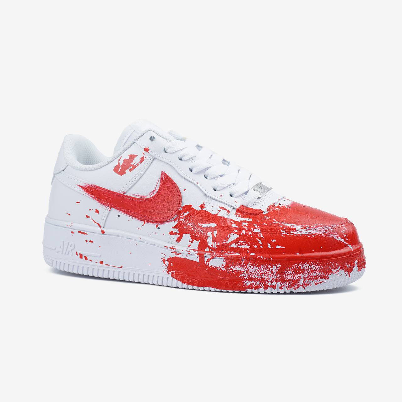 NIKE AIR FORCE 1 LOW CUSTOM BLOOD