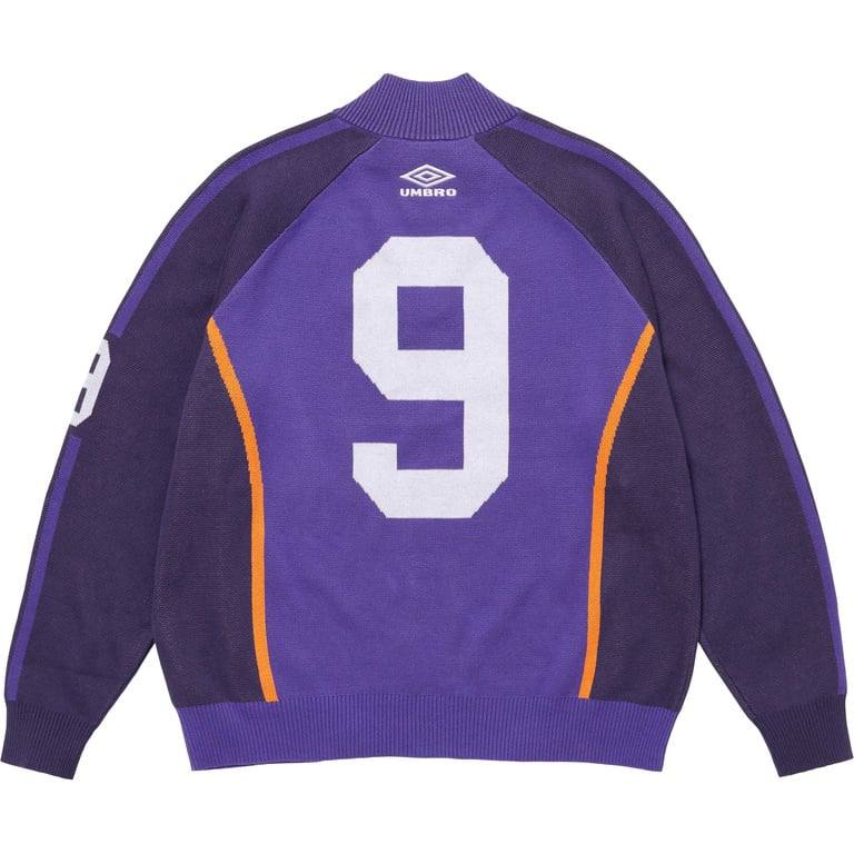 SUPREME®/UMBRO® ZIP UP SWEATER