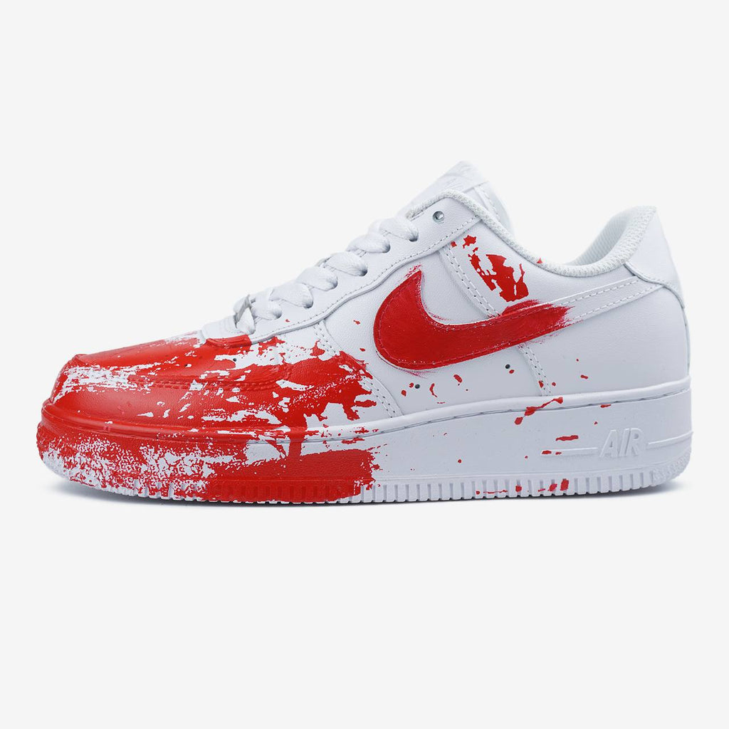 NIKE AIR FORCE 1 LOW CUSTOM BLOOD