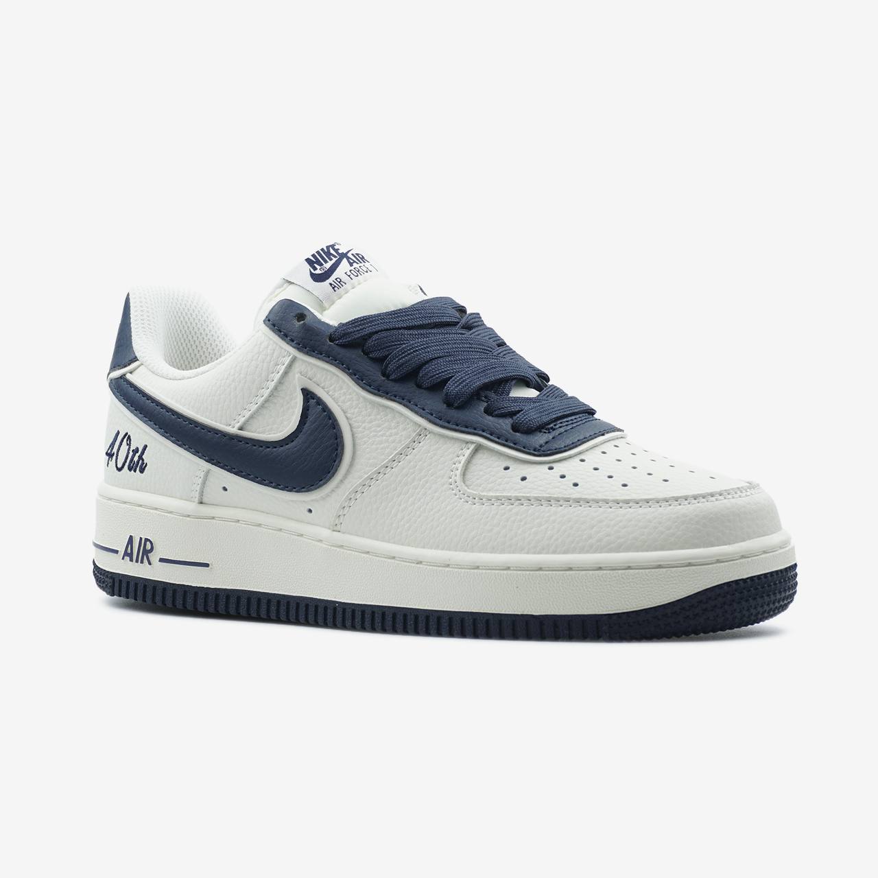 NIKE AIR FORCE 1 LOW 40TH BLUE WHITE