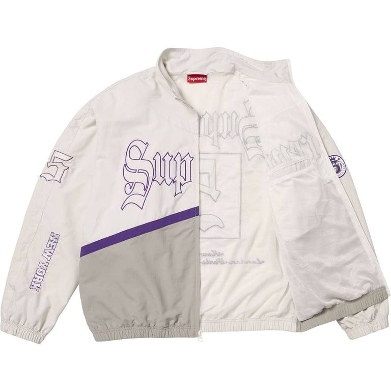 SUPREME OLD ENGLISH TRACK JACKET