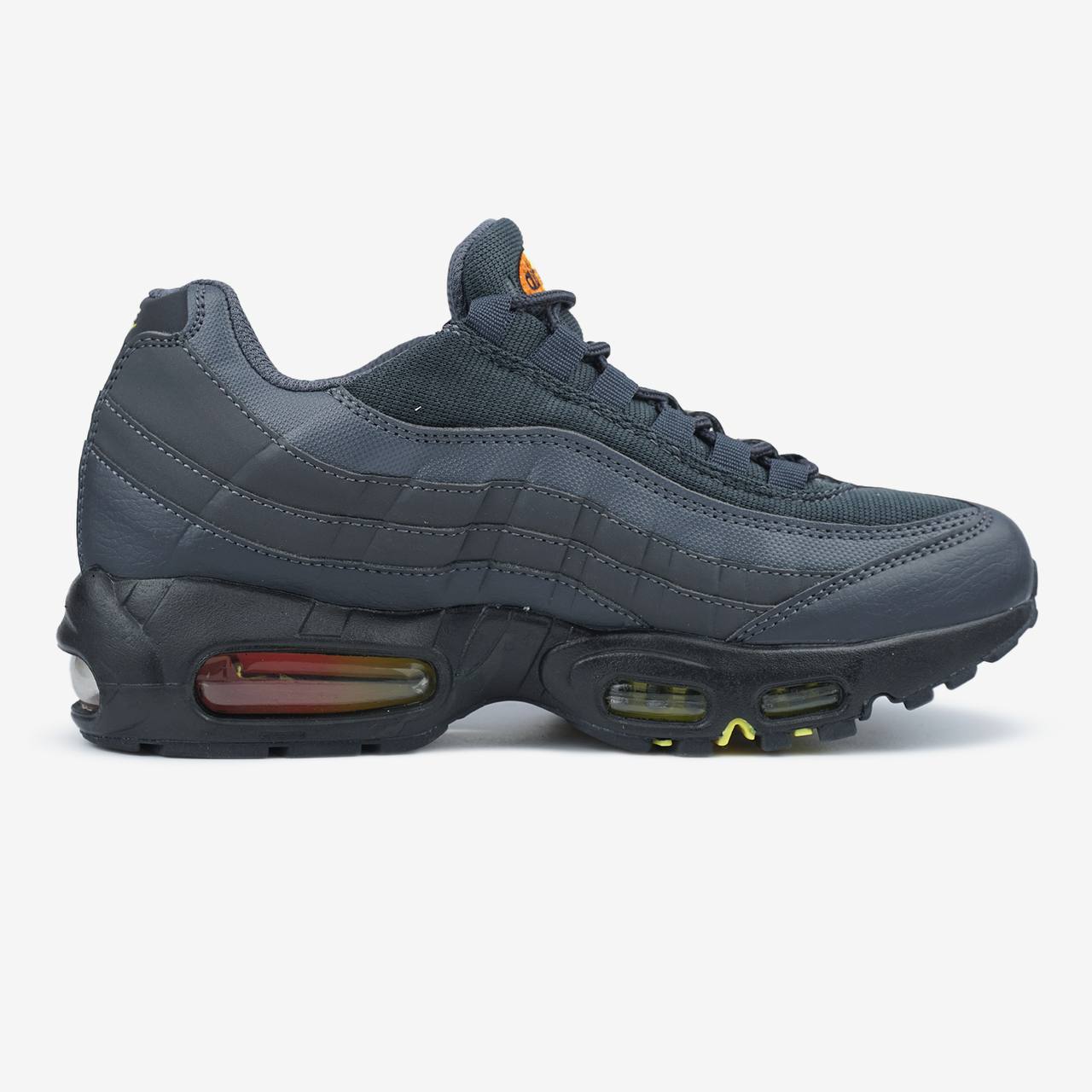 NIKE AIR MAX 95 ANTHRACITE SAFETY ORANGE DARK GREY