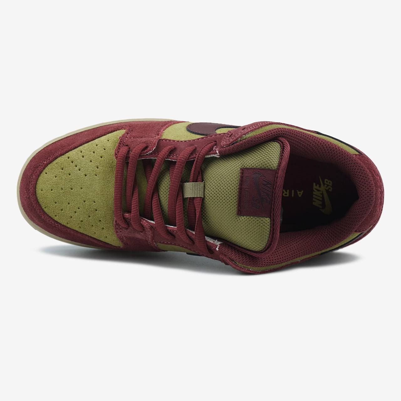 NIKE SB DUNK LOW DARK TEAM RED OLIVE