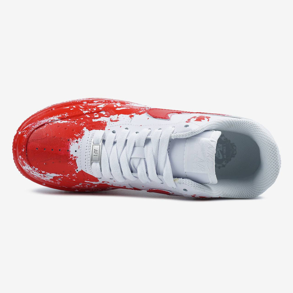 NIKE AIR FORCE 1 LOW CUSTOM BLOOD