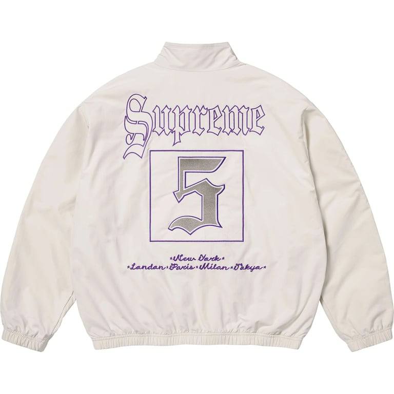 SUPREME OLD ENGLISH TRACK JACKET