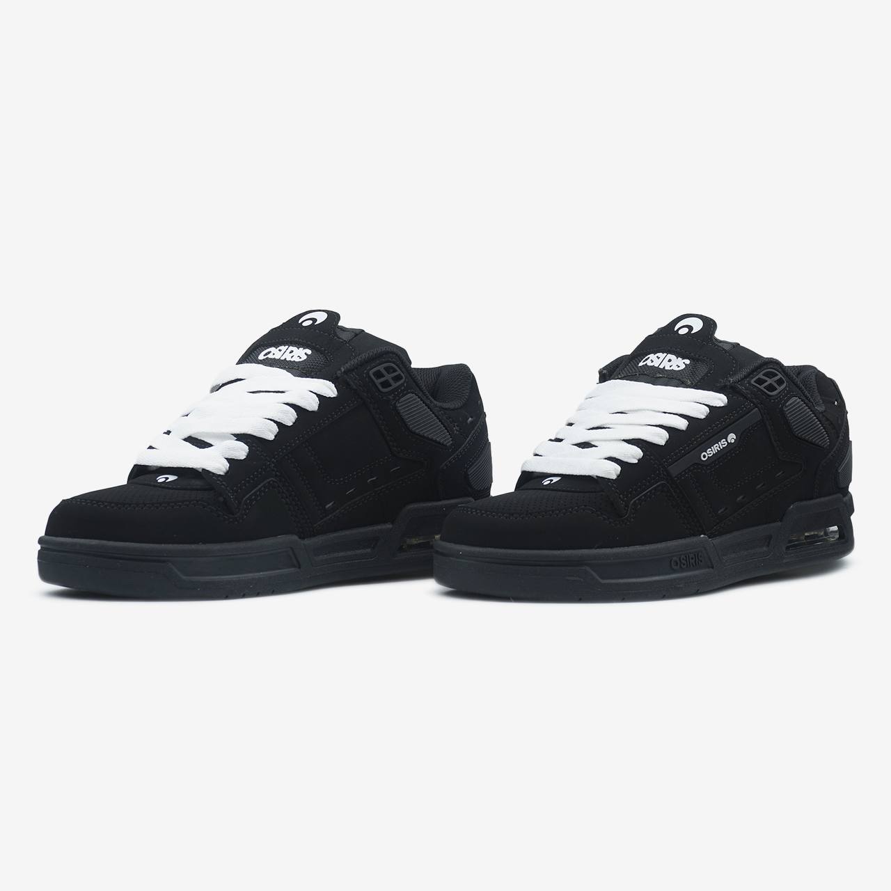 OSIRIS PERIL BLACK WHITE LACES