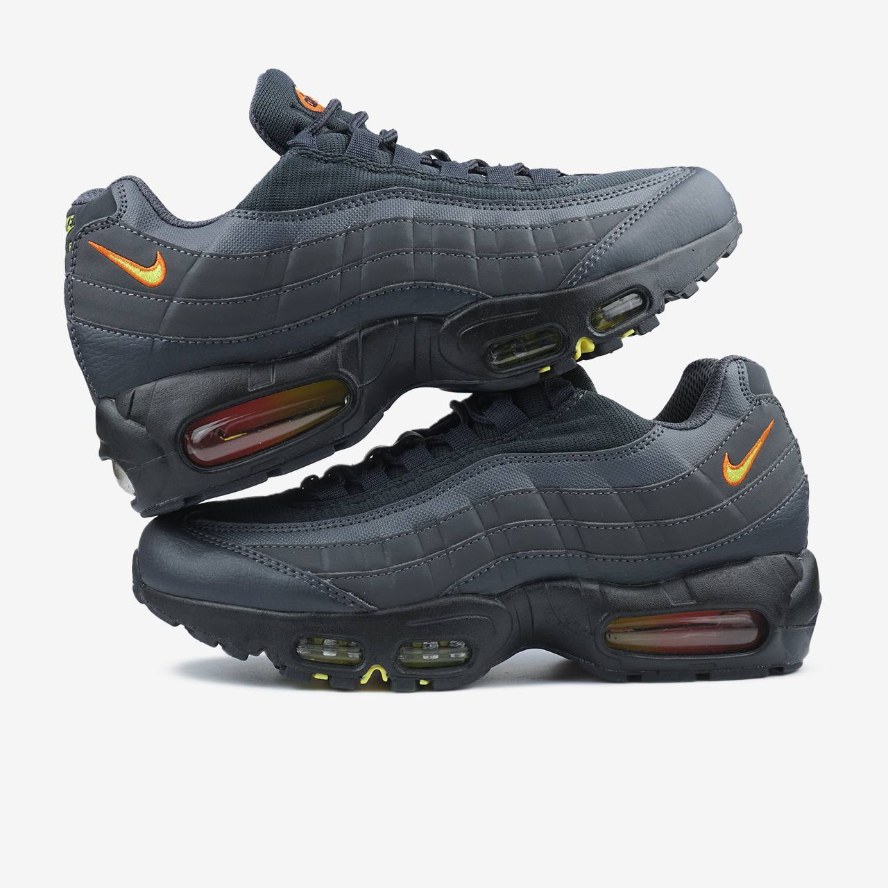 NIKE AIR MAX 95 ANTHRACITE SAFETY ORANGE DARK GREY