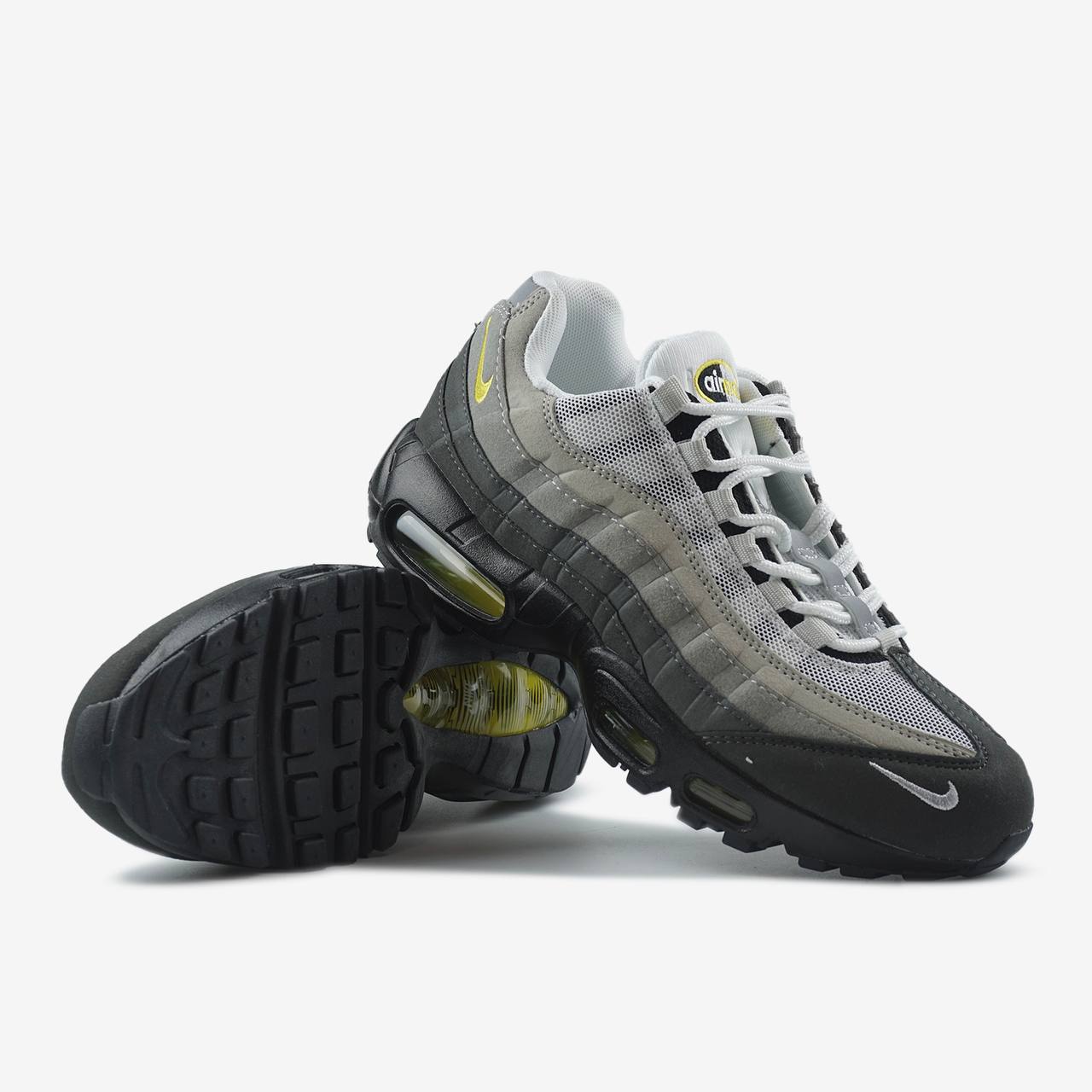 NIKE AIR MAX 95 OG GREY WHITE YELLOW