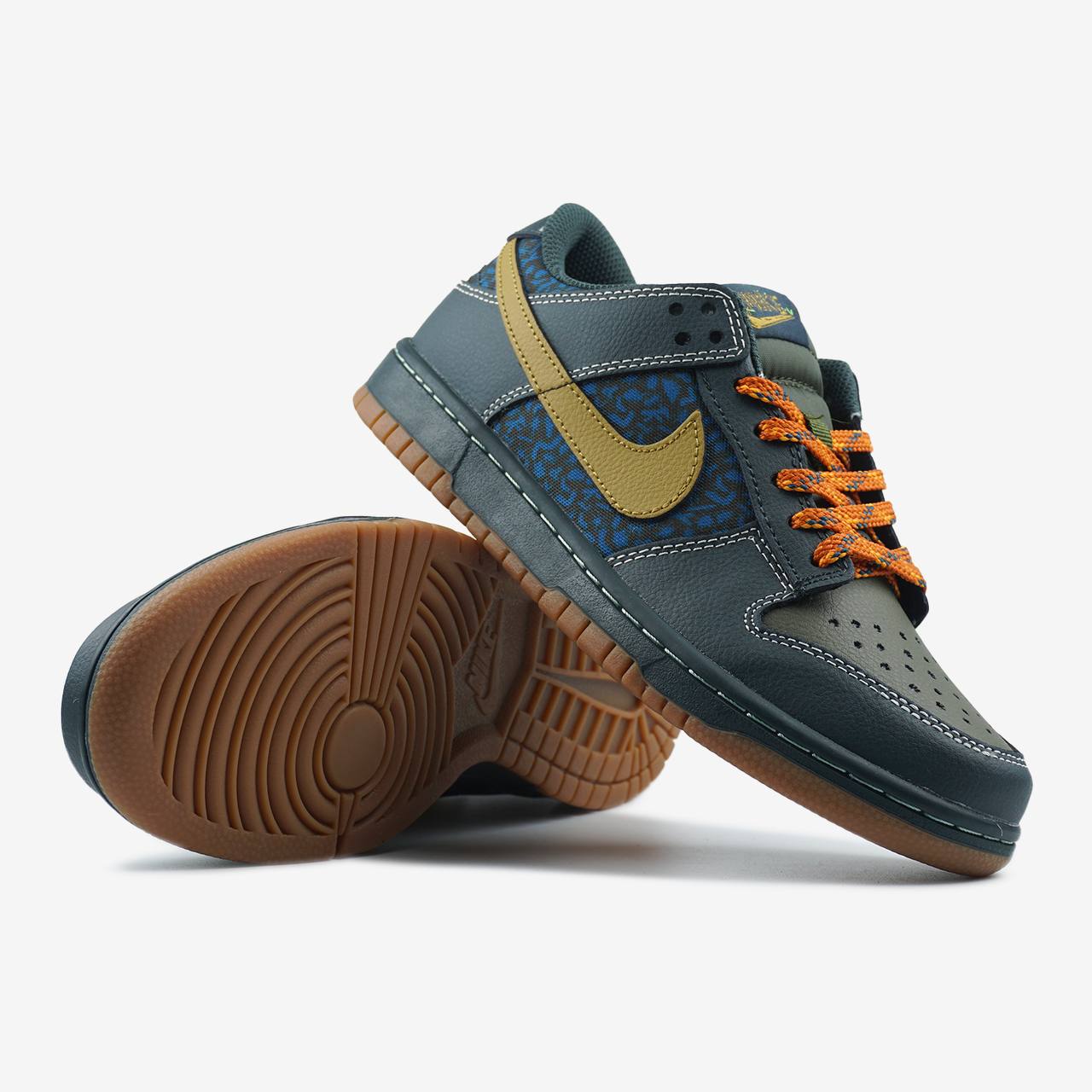 NIKE DUNK LOW SEAWEED OCHRE KHAKI