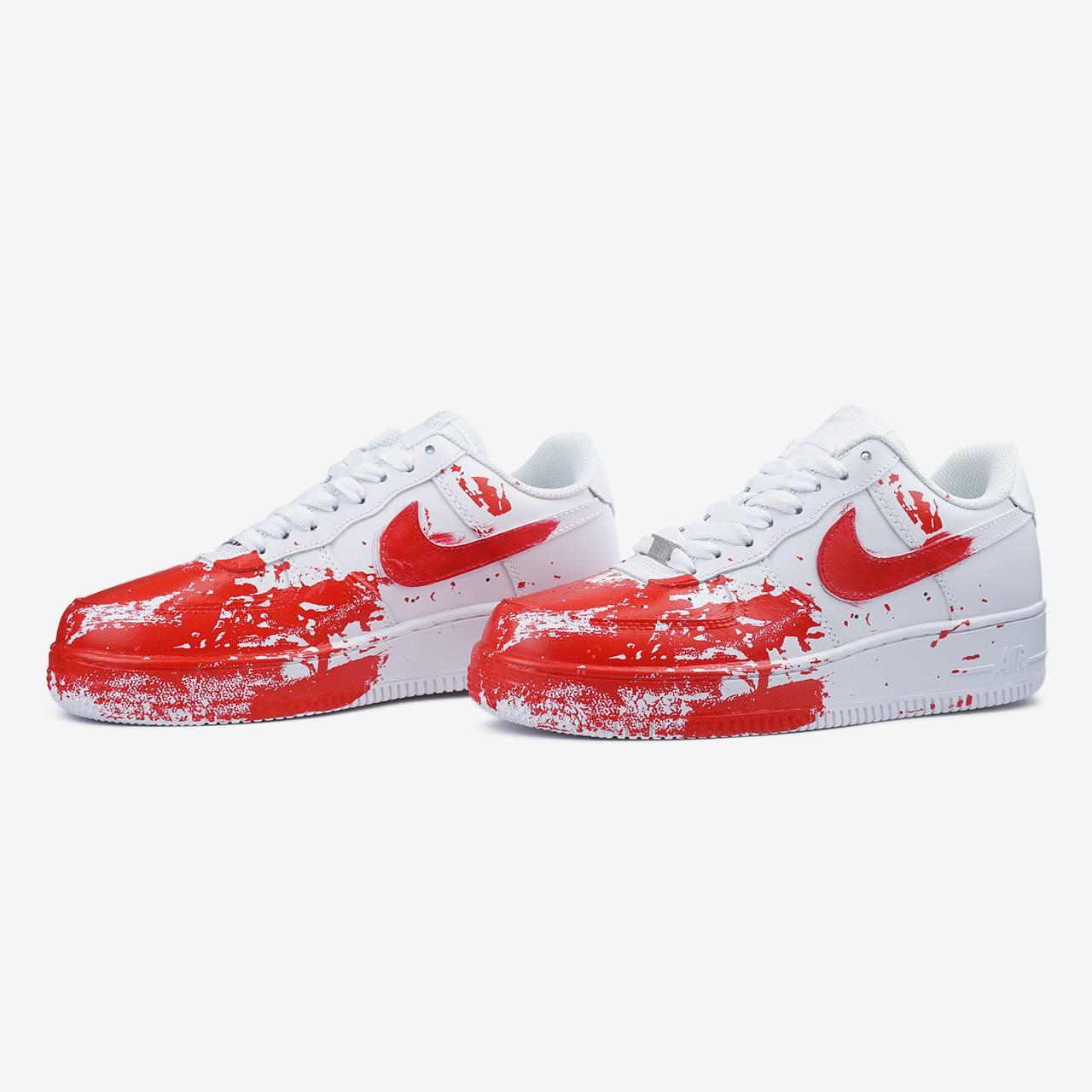 NIKE AIR FORCE 1 LOW CUSTOM BLOOD