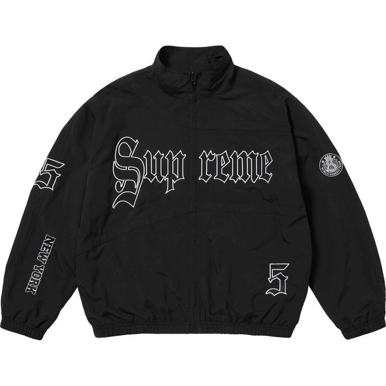 SUPREME OLD ENGLISH TRACK JACKET