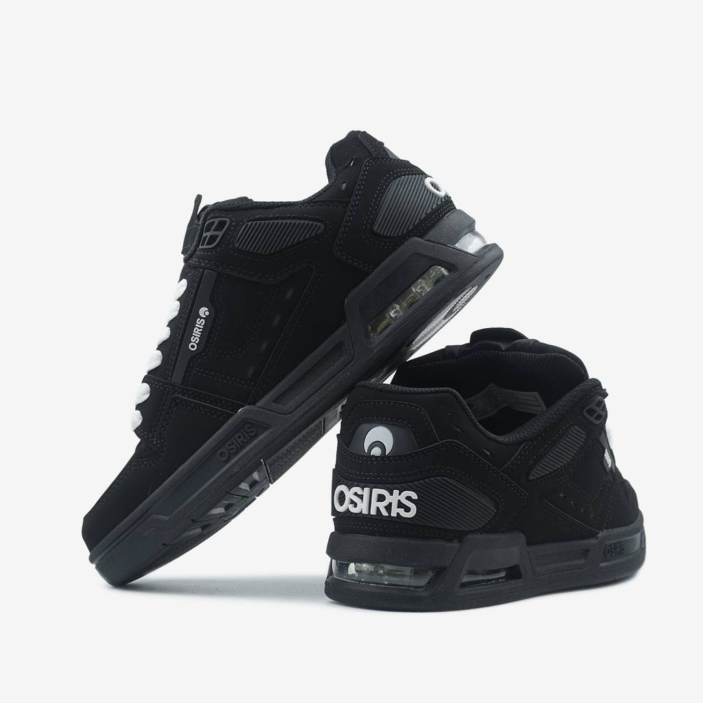 OSIRIS PERIL BLACK WHITE LACES