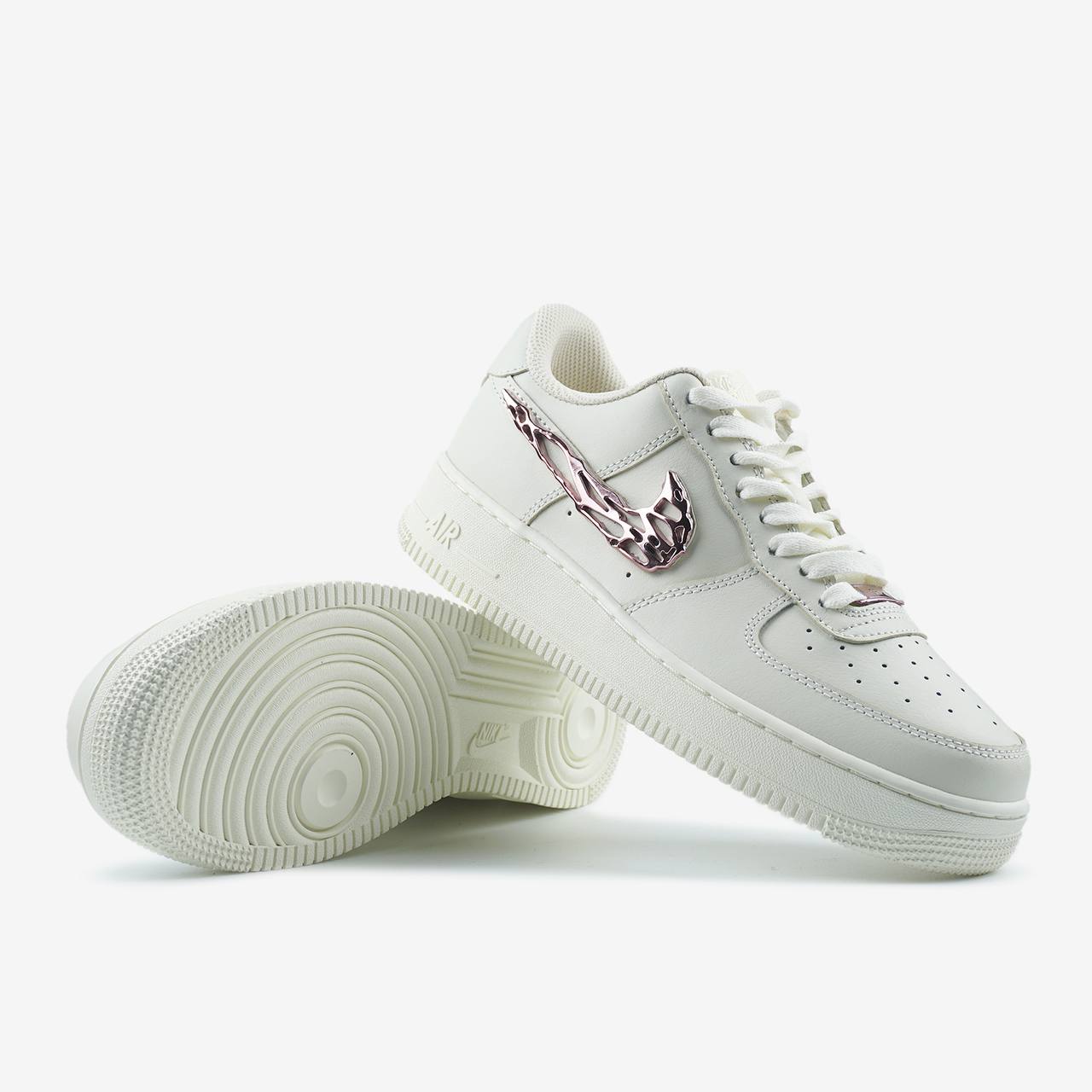 NIKE AIR FORCE 1 LOW MOLTEN METAL BEIGE PINK