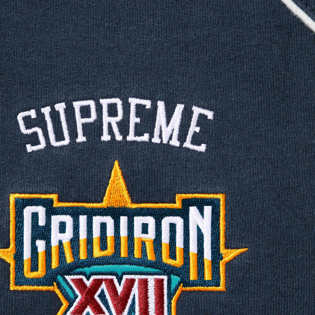 SUPREME PLAYOFFS ZIP UP HOODED SWEATSHIRT