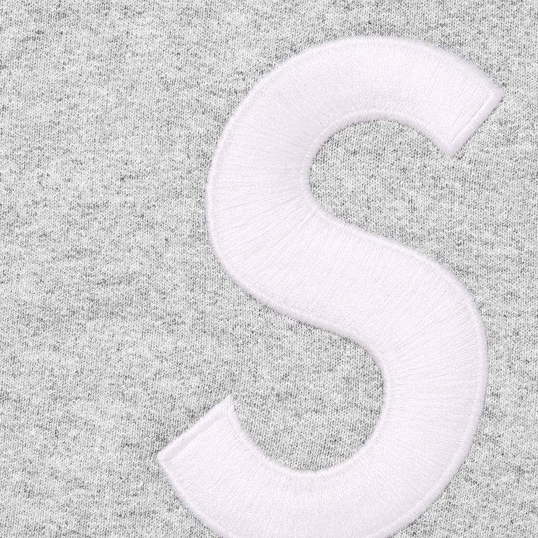 SUPREME S LOGO ZIP UP HOODED SWEATSHIRT