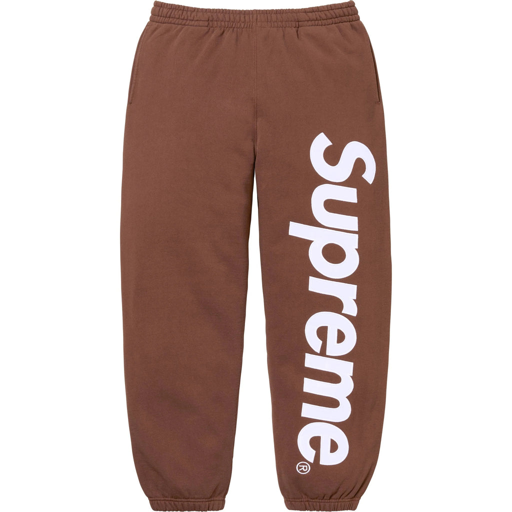 SUPREME SATIN APPLIQUÉ SWEATPANT