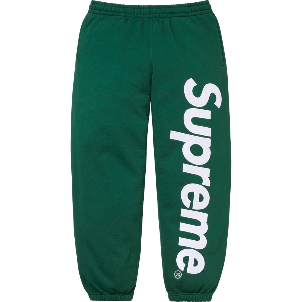 SUPREME SATIN APPLIQUÉ SWEATPANT