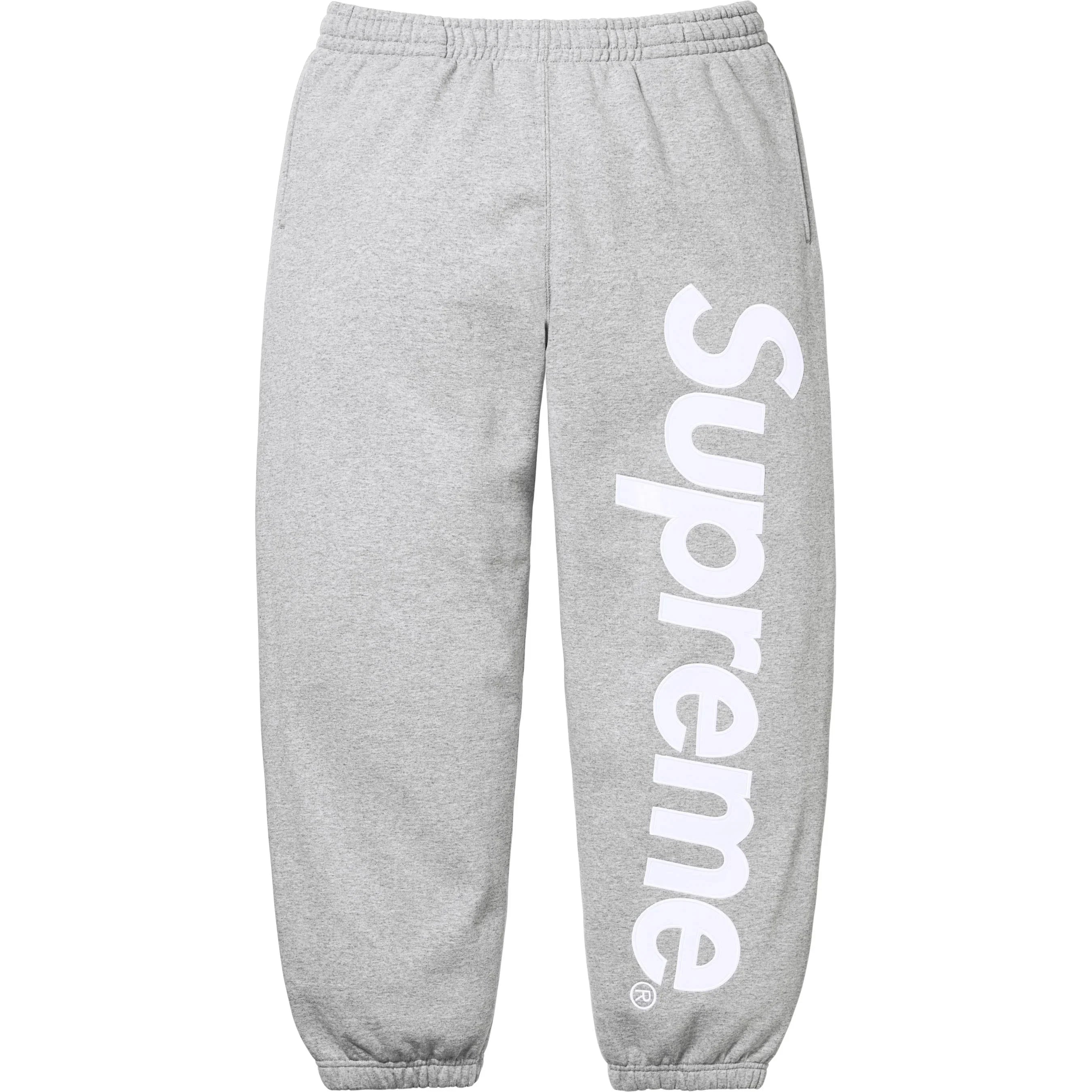 SUPREME SATIN APPLIQUÉ SWEATPANT