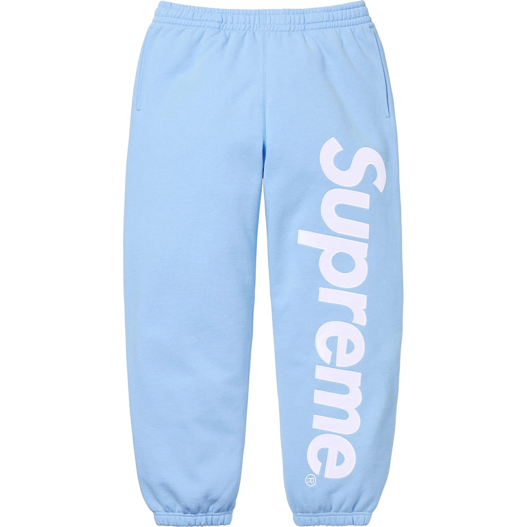 SUPREME SATIN APPLIQUÉ SWEATPANT