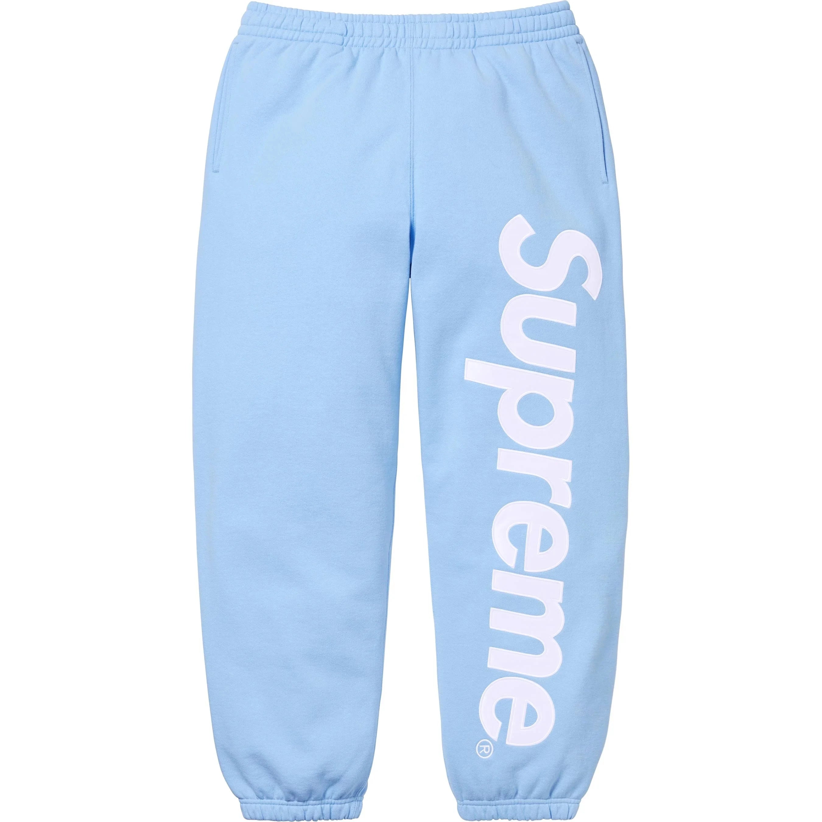 SUPREME SATIN APPLIQUÉ SWEATPANT