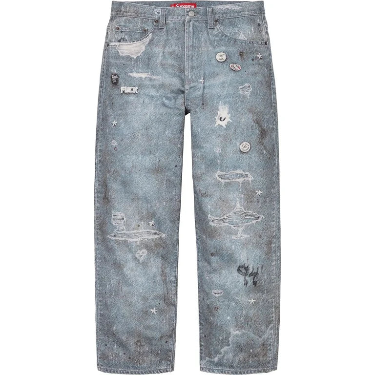SUPREME HJR TROMPE L'OEIL LOOSE FIT JEAN
