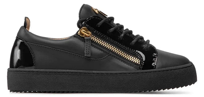 GIUSEPPE ZANOTTI FRANKIE SNEAKERS IN BLACK