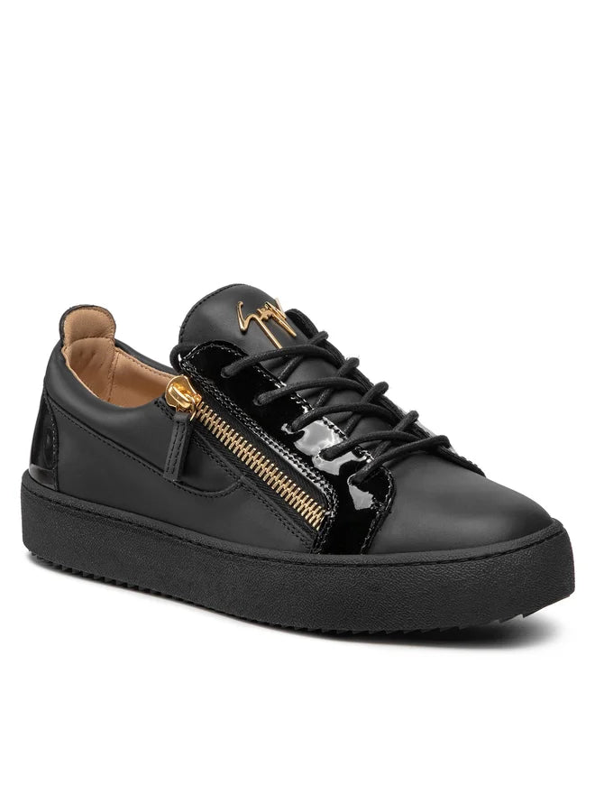 GIUSEPPE ZANOTTI FRANKIE SNEAKERS IN BLACK