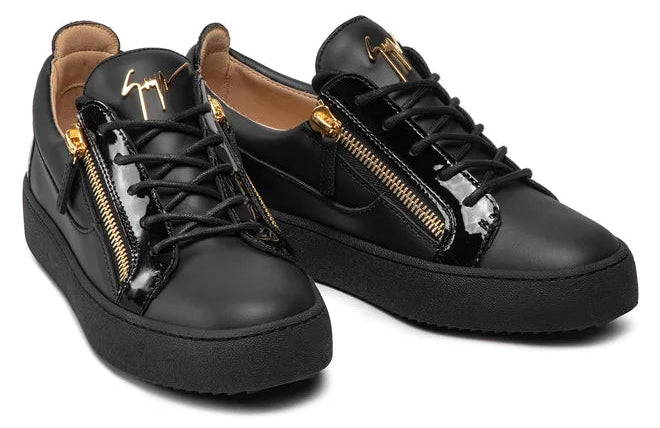 GIUSEPPE ZANOTTI FRANKIE SNEAKERS IN BLACK