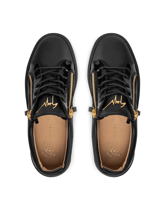 GIUSEPPE ZANOTTI FRANKIE SNEAKERS IN BLACK