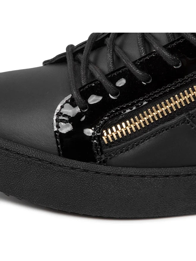 GIUSEPPE ZANOTTI FRANKIE SNEAKERS IN BLACK