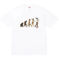 SUPREME EVOLUTION TEE IN WHITE