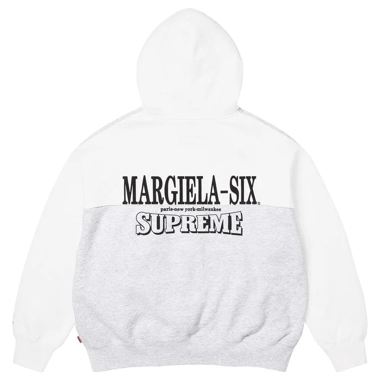 SUPREME®/MM6 MAISON MARGIELA EAGLE ZIP UP HOODED SWEATSHIRT