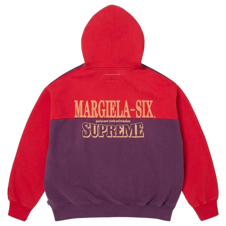 SUPREME®/MM6 MAISON MARGIELA EAGLE ZIP UP HOODED SWEATSHIRT