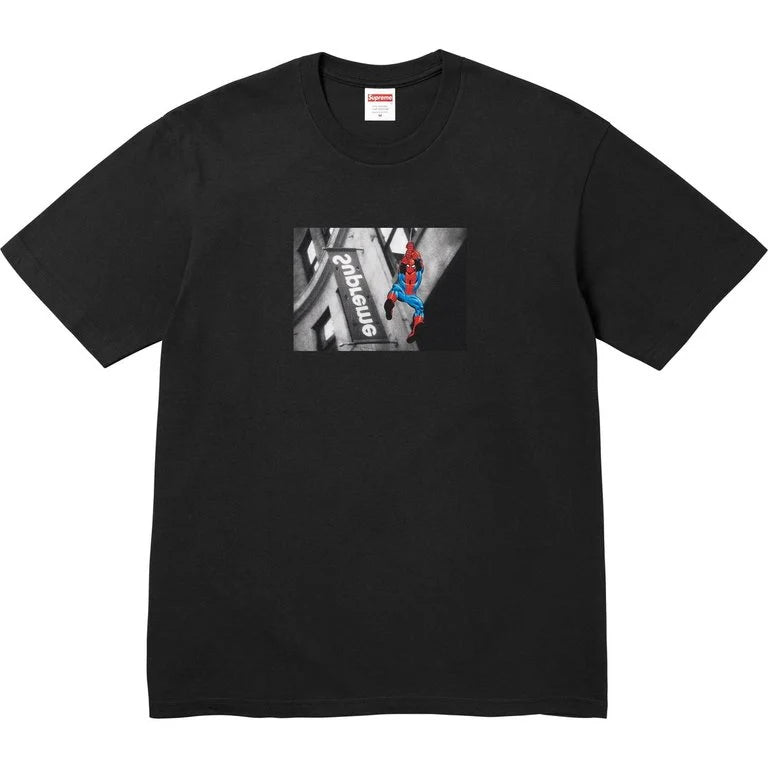 SUPREME®/SPIDER-MAN TEE IN BLACK