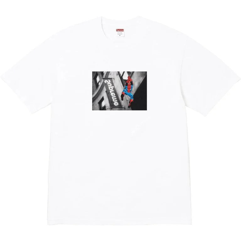 SUPREME®/SPIDER-MAN TEE IN WHITE