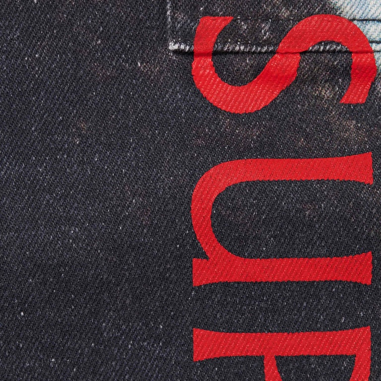 SUPREME/DAMIEN HIRST PAINTER JEAN