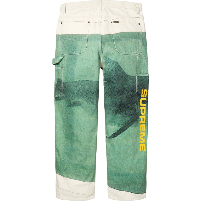 SUPREME/DAMIEN HIRST PAINTER JEAN