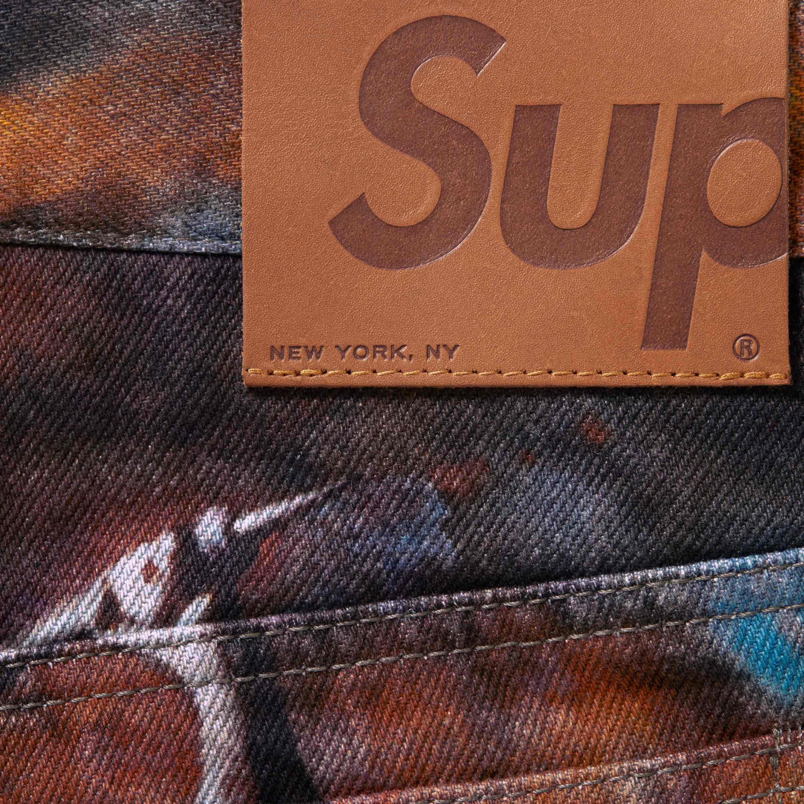 SUPREME X FRANK FRAZETTA LOOSE FIT JEAN