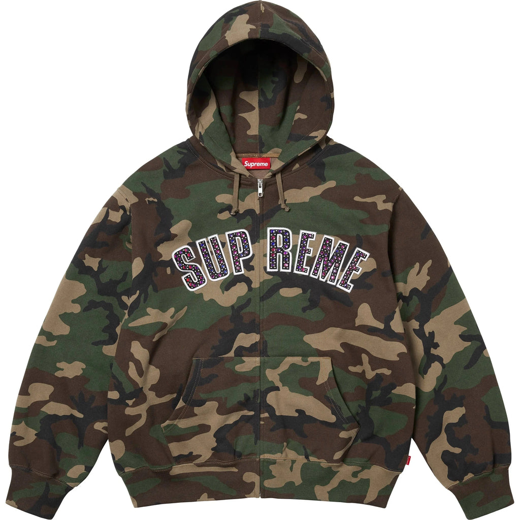 SUPREME®/B.B. SIMON® ZIP UP HOODED SWEATSHIRT