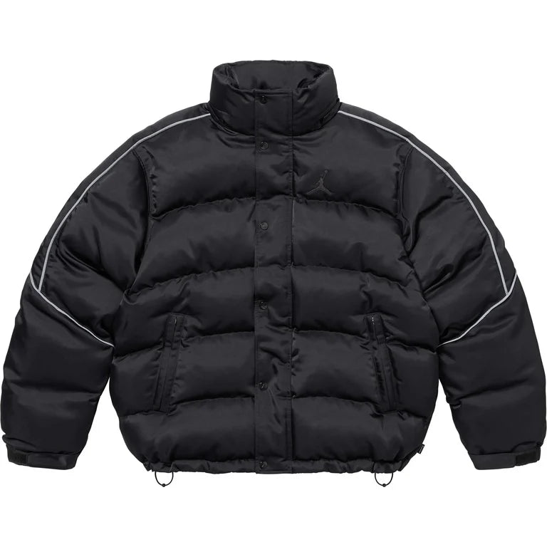 SUPREME X JORDAN PUFFER JACKET IN BLACK