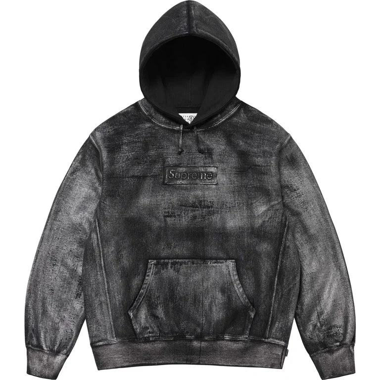 SUPREME®/MM6 MAISON MARGIELA FOIL BOX LOGO HOODED SWEATSHIRT
